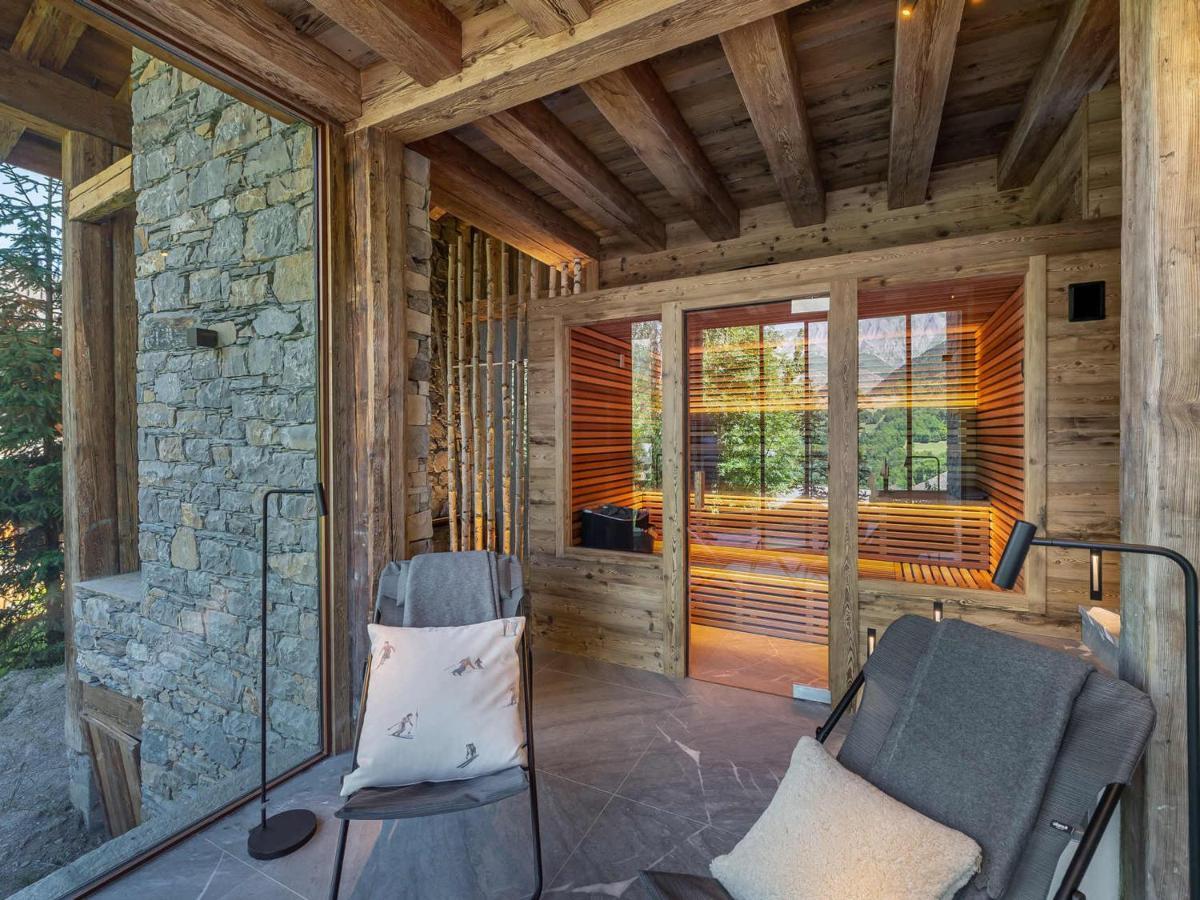 Chalet De Prestige Avec Jacuzzi, Sauna Et Cinema - Fr-1-570-42 Villa Saint-Martin-de-Belleville Kültér fotó