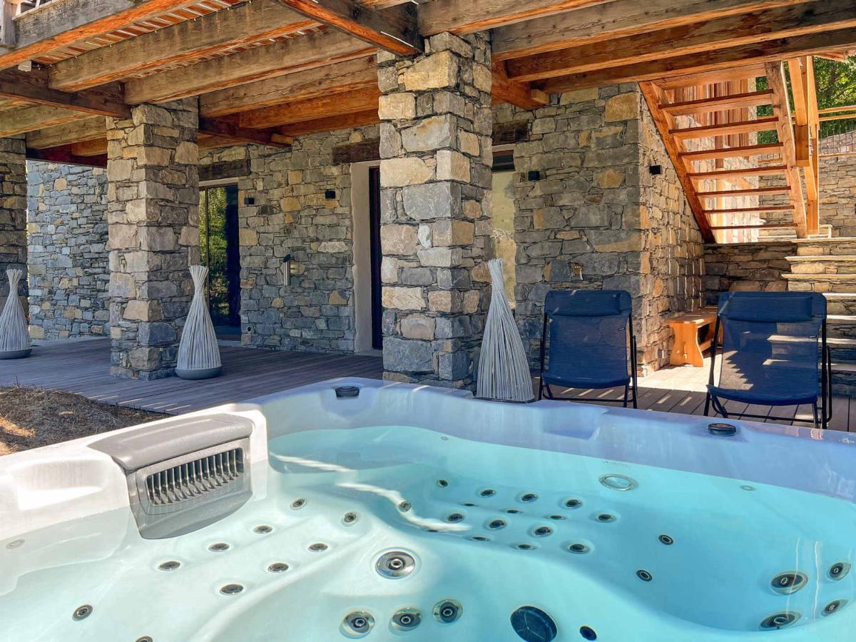 Chalet De Prestige Avec Jacuzzi, Sauna Et Cinema - Fr-1-570-42 Villa Saint-Martin-de-Belleville Kültér fotó